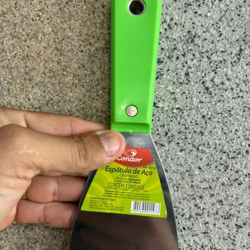 Espatula De Aço Cromado 8cm Condor